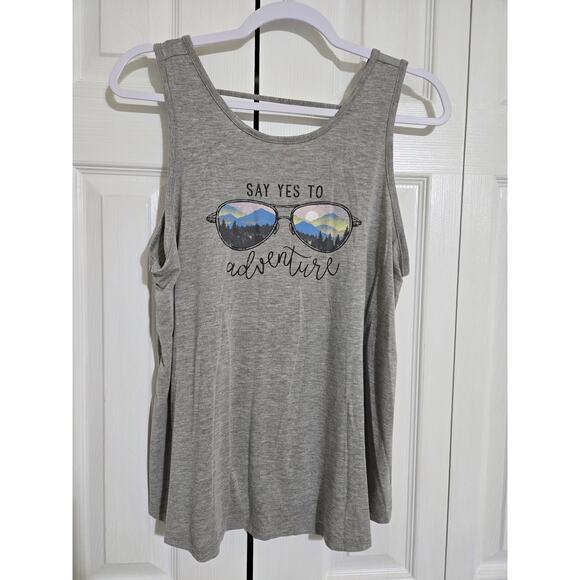 Maurices large women's gray tank top - Picture 1 of 8